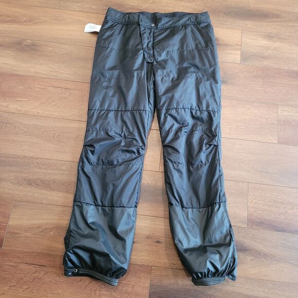 Columbia Omni Tech Pants Mens Large Black Adj Waist 4 Pocket Snow Ski 208 SM8308 - Picture 4 of 16